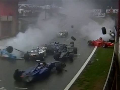 belgian grand prix 1998|1998 belgian grand prix crash.